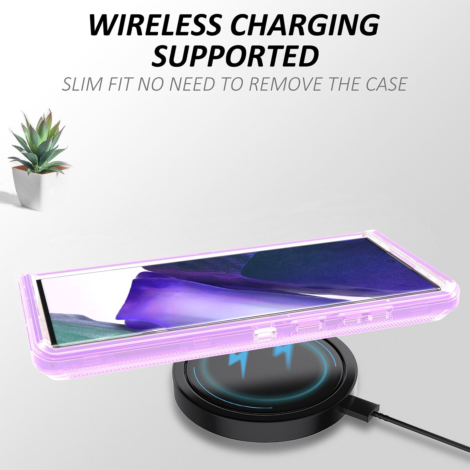 Galaxy S23 Ultra Transparent Full Protection Heavy Duty Case