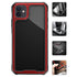 iPhone 12/13 Mini (5.4") Case Hard PC + Flexible TPU Frame