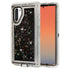 Transparent Floating Glitter Heavy Duty Case Compatible with Samsung Galaxy Note 10