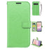 Note 8 Real Plain Leather Wallet Case