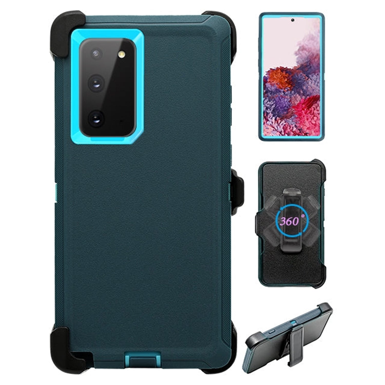 Galaxy S20(6.2") Full Protection Heavy Duty Shockproof Case