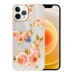 iPhone 13 Pro TPU painted fashion flower case
