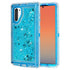 Transparent Floating Glitter Heavy Duty Case Compatible with Samsung Galaxy Note 10
