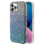 iPhone  13 Pro Max Three color gradient small diamond case