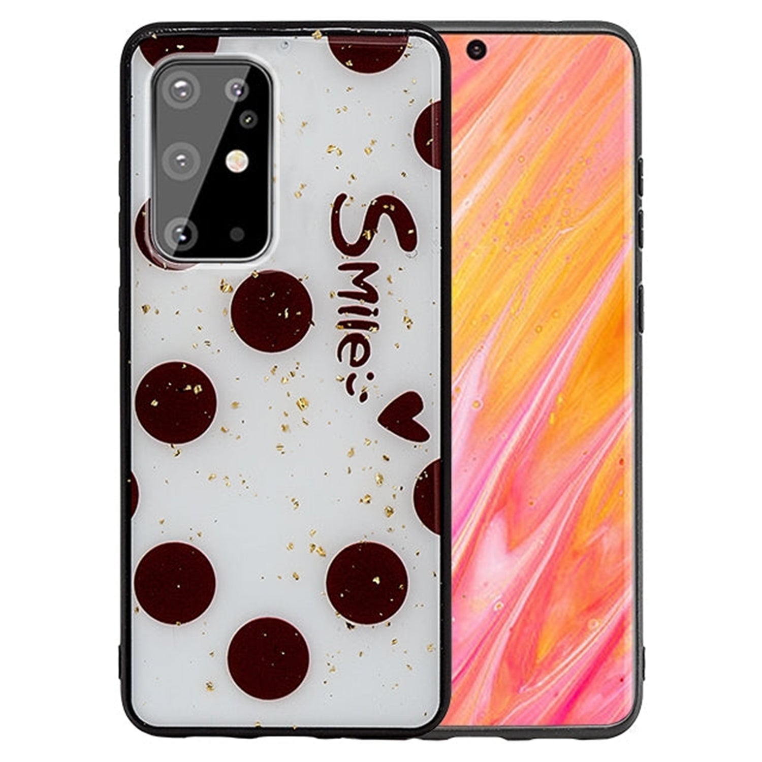 Colorful Fashion Pattern Print Case TPU Soft Gel Protective Cover for Samsung S20 Plus