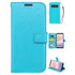 Note 8 Real Plain Leather Wallet Case