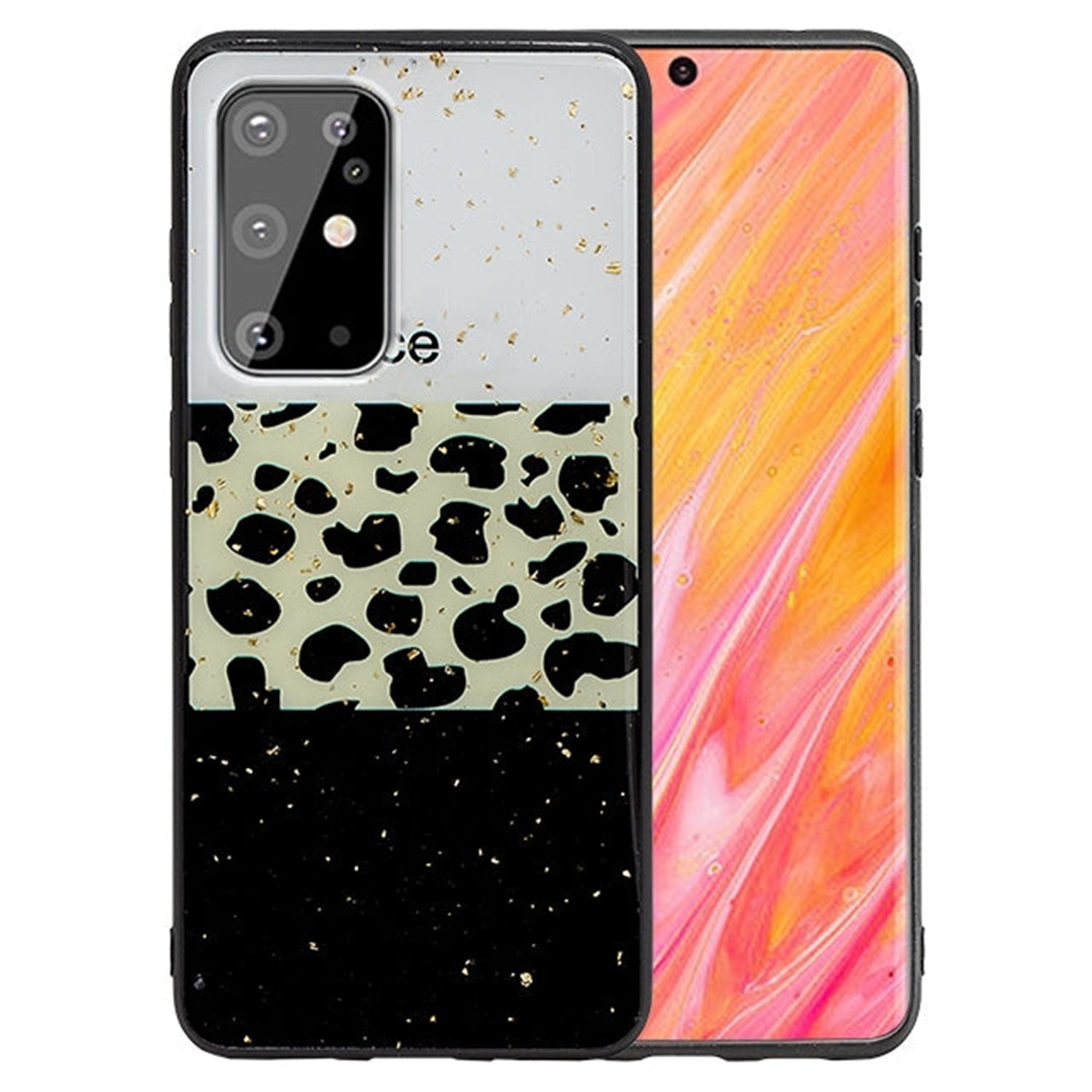 Colorful Fashion Pattern Print Case TPU Soft Gel Protective Cover for Samsung S20 Plus