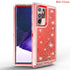 Transparent Floating Glitter Heavy Duty Case for Samsung Galaxy S22 Ultra
