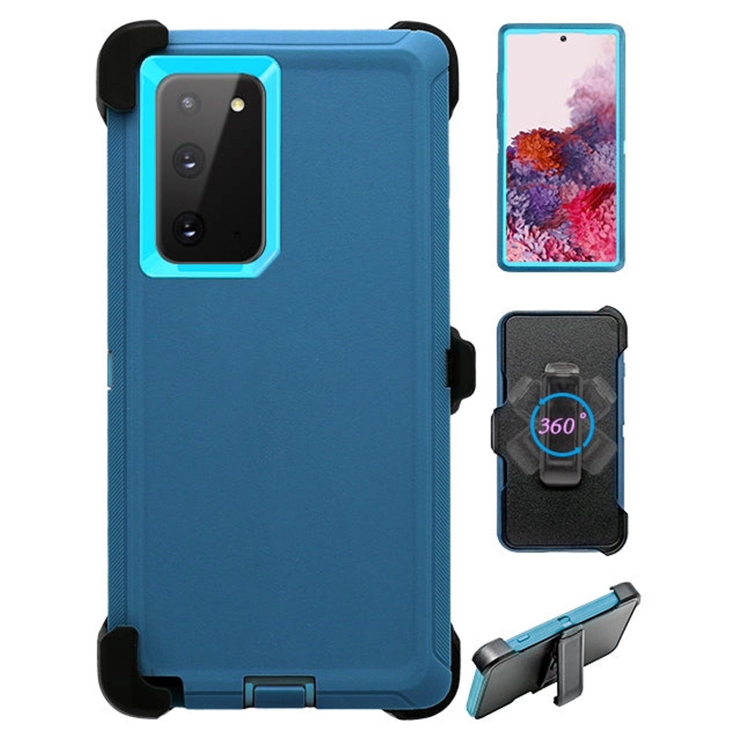 Galaxy S20(6.2") Full Protection Heavy Duty Shockproof Case