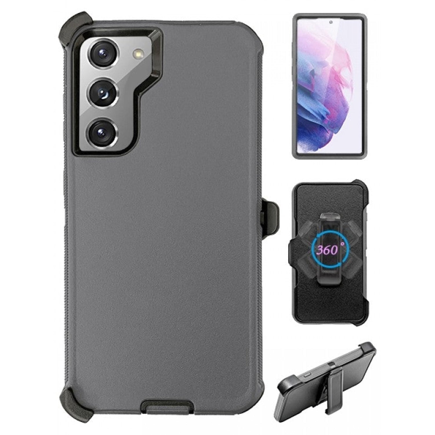 Galaxy S23 Full Protection Heavy Duty Shockproof Case