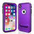 Apple iPhone XR (6.1") 360 Full Protective Waterproof Case with Built-in Screen Fingerprint Protector (Black)