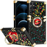 Samsung Galaxy S23 Ultra TPU luxury  fashion case with kickstand