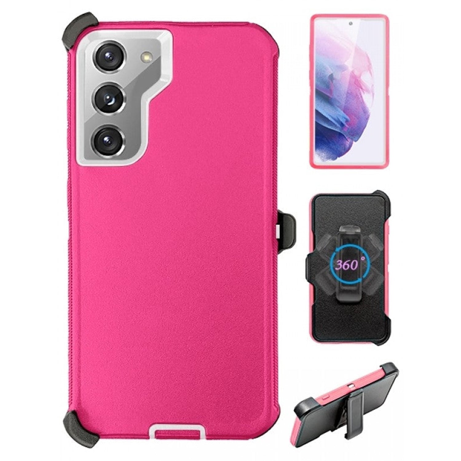 Galaxy S23 Full Protection Heavy Duty Shockproof Case