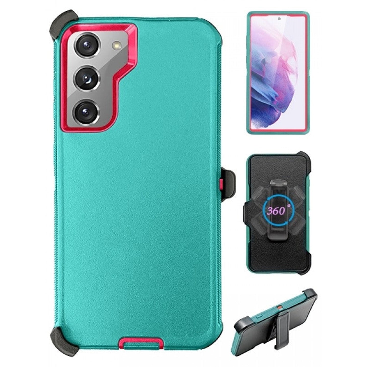 Galaxy S23 Full Protection Heavy Duty Shockproof Case