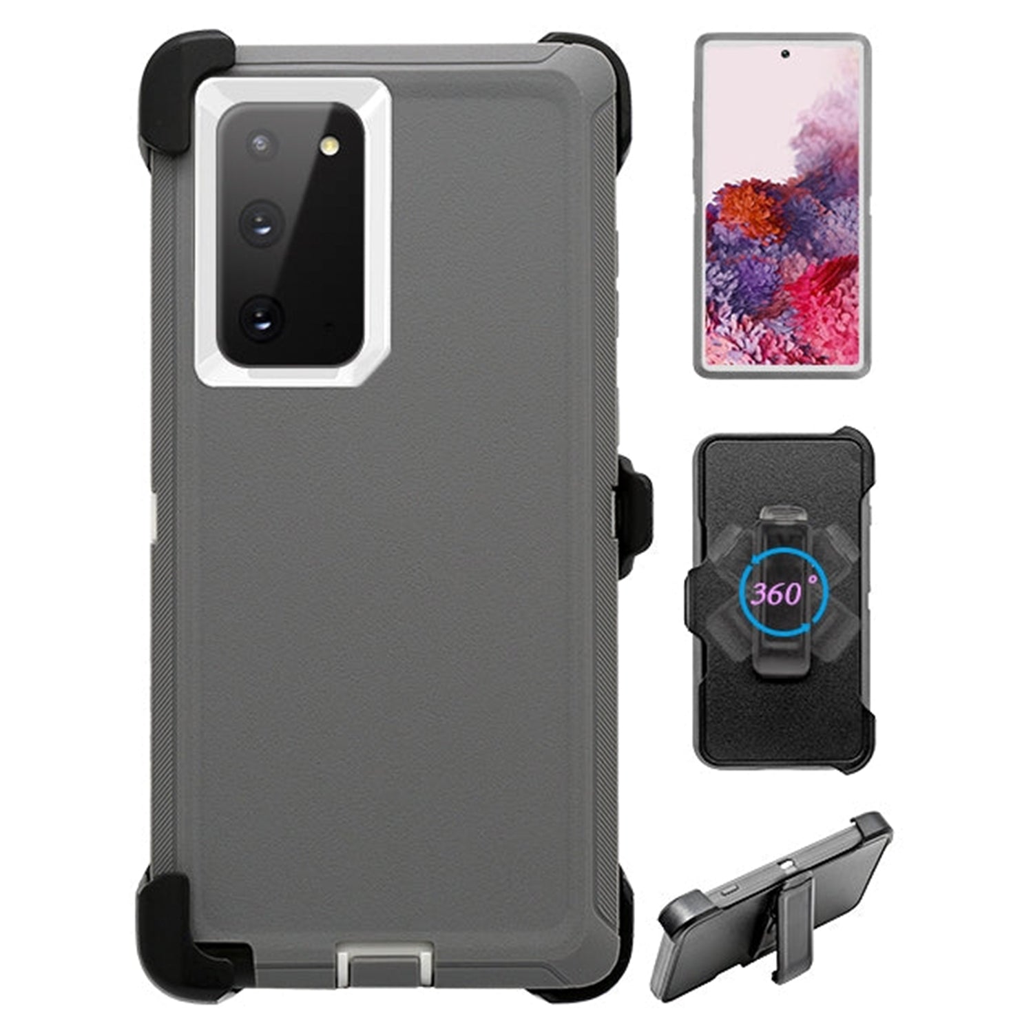 Galaxy S20(6.2") Full Protection Heavy Duty Shockproof Case
