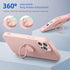 Soft Liquid Silicone Case With Stand Ring Holder For iPhone 13 Pro Max (6.7")