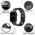 38/40 mm Stainless Steel Wristband with Butterfly Buckle for i-Watch Series 4/3/2/1 - Rose Gold