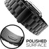 38/40 mm Stainless Steel Wristband with Butterfly Buckle for i-Watch Series 4/3/2/1 - Rose Gold
