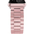 38/40 mm Stainless Steel Wristband with Butterfly Buckle for i-Watch Series 4/3/2/1 - Rose Gold