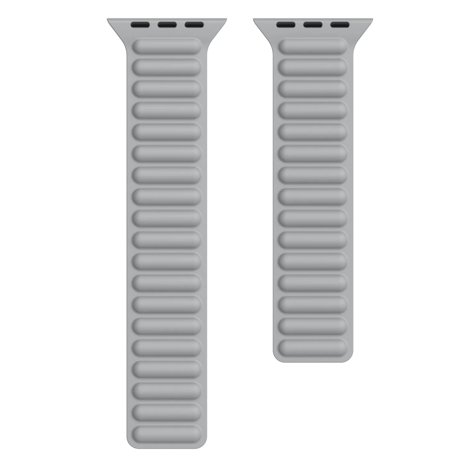 38/40/41mm Color magnetic soft silicone strap,Esuitable for Apple Watch series SE/7/6/5/4/3/2/1