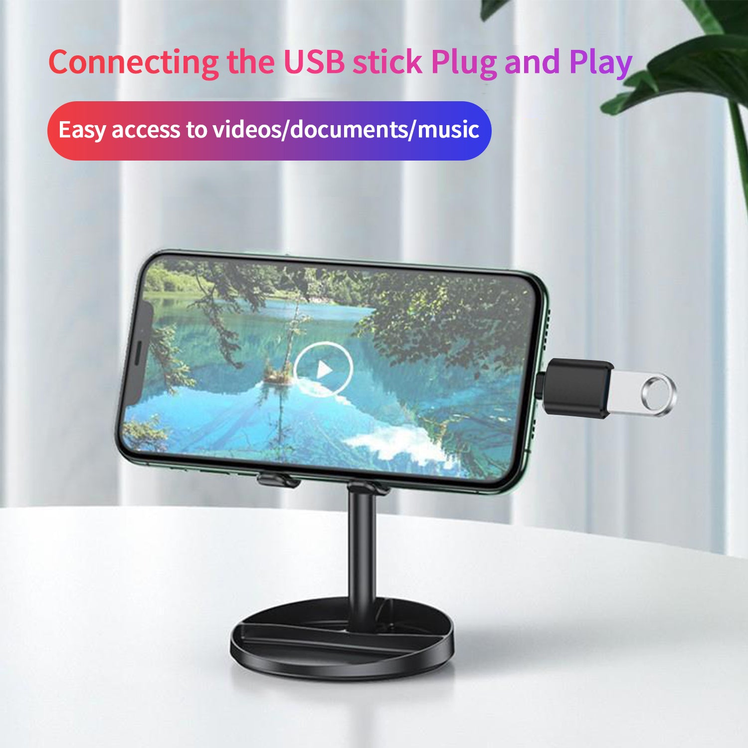 Lightning to USB compatible card reader adpter