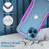 iPhone 11 Pro Max Case  with Colorful Bumper Full Body Heavy Duty Protection