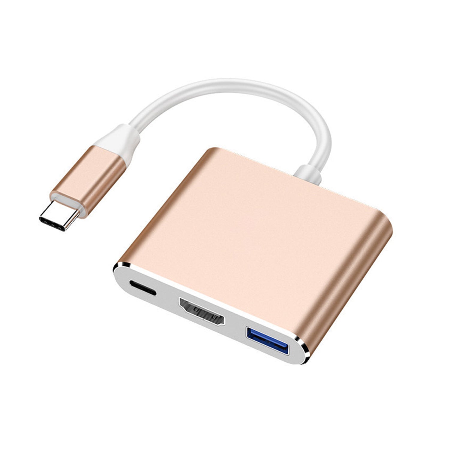 3in1 HDMI USB-C digital audio-video multi-port adpter