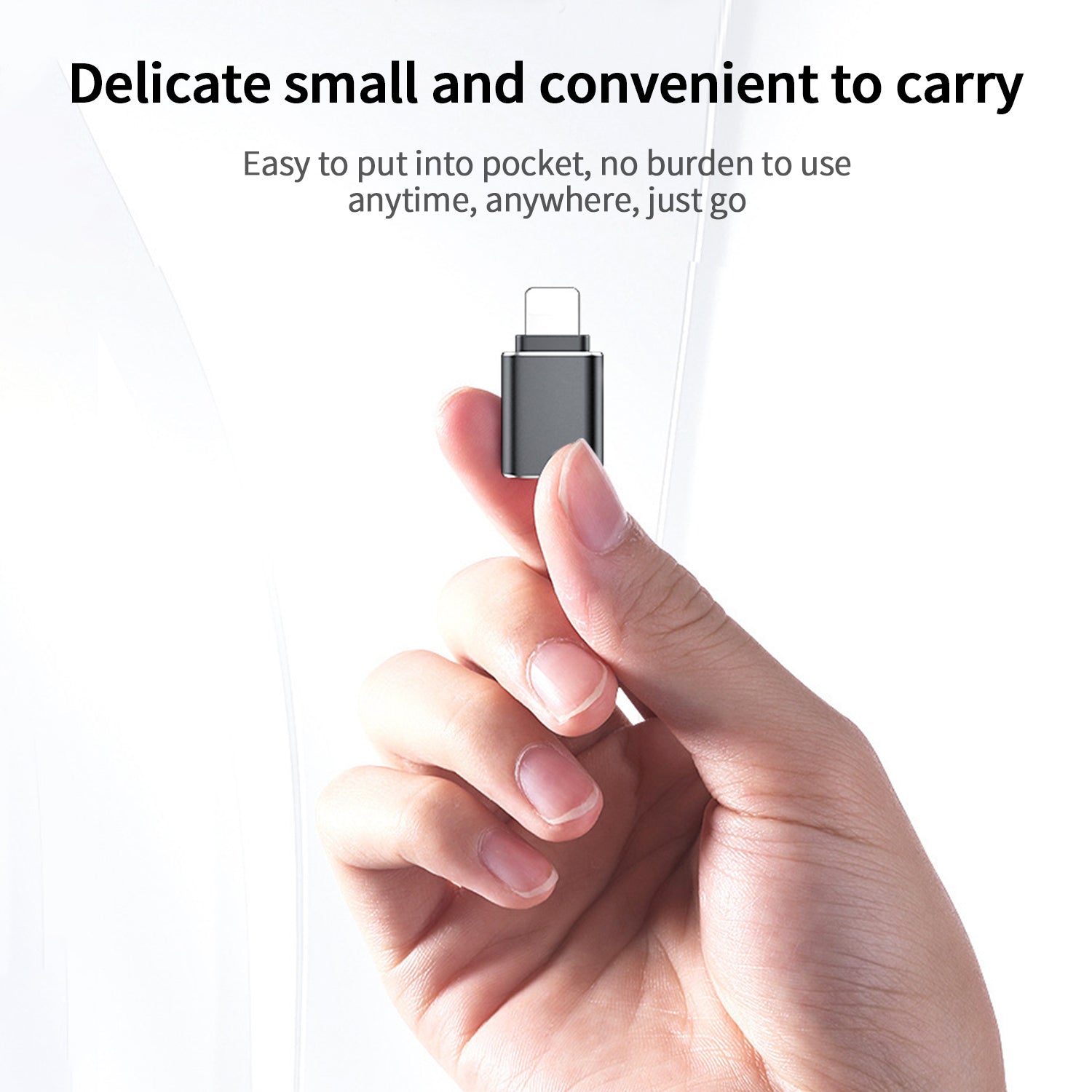 Lightning to USB compatible card reader adpter