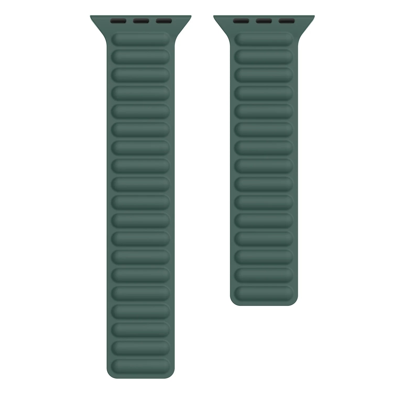 38/40/41mm Color magnetic soft silicone strap,Esuitable for Apple Watch series SE/7/6/5/4/3/2/1