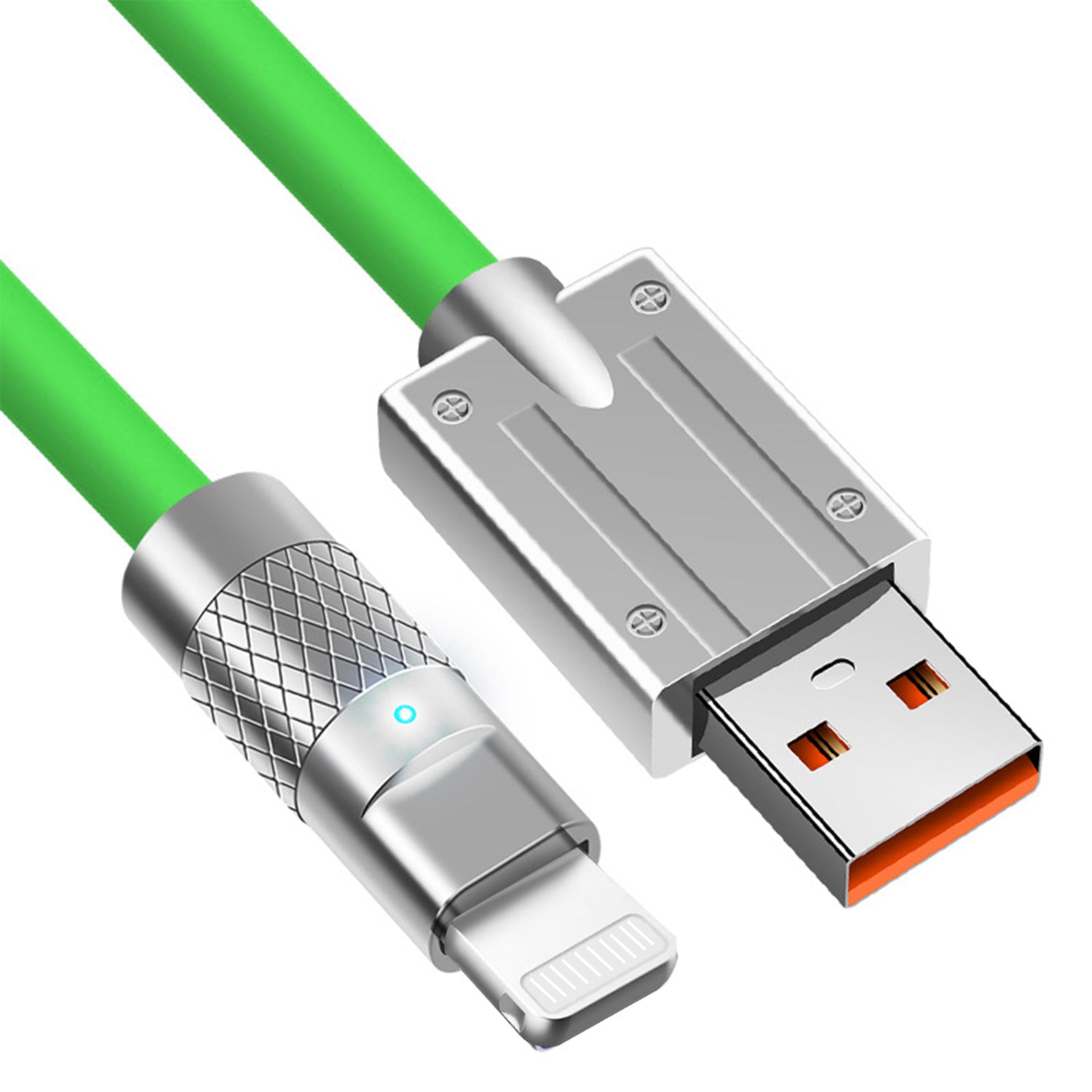 3FT USB to Lightning magnetically Fast Charge & Sync cable