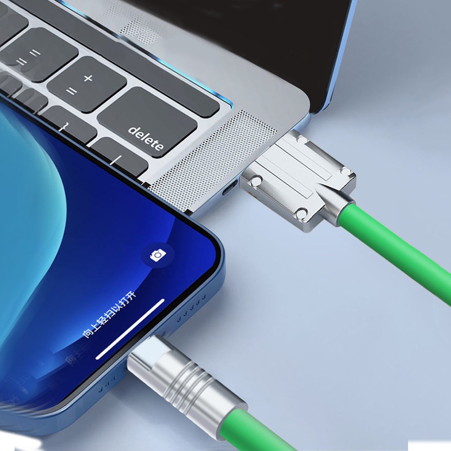 3FT USB to Lightning magnetically Fast Charge & Sync cable