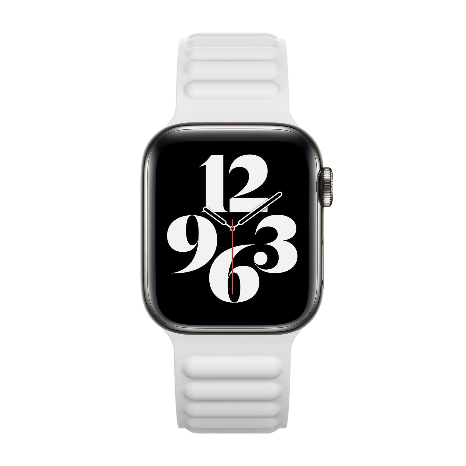 38/40/41mm Color magnetic soft silicone strap,Esuitable for Apple Watch series SE/7/6/5/4/3/2/1