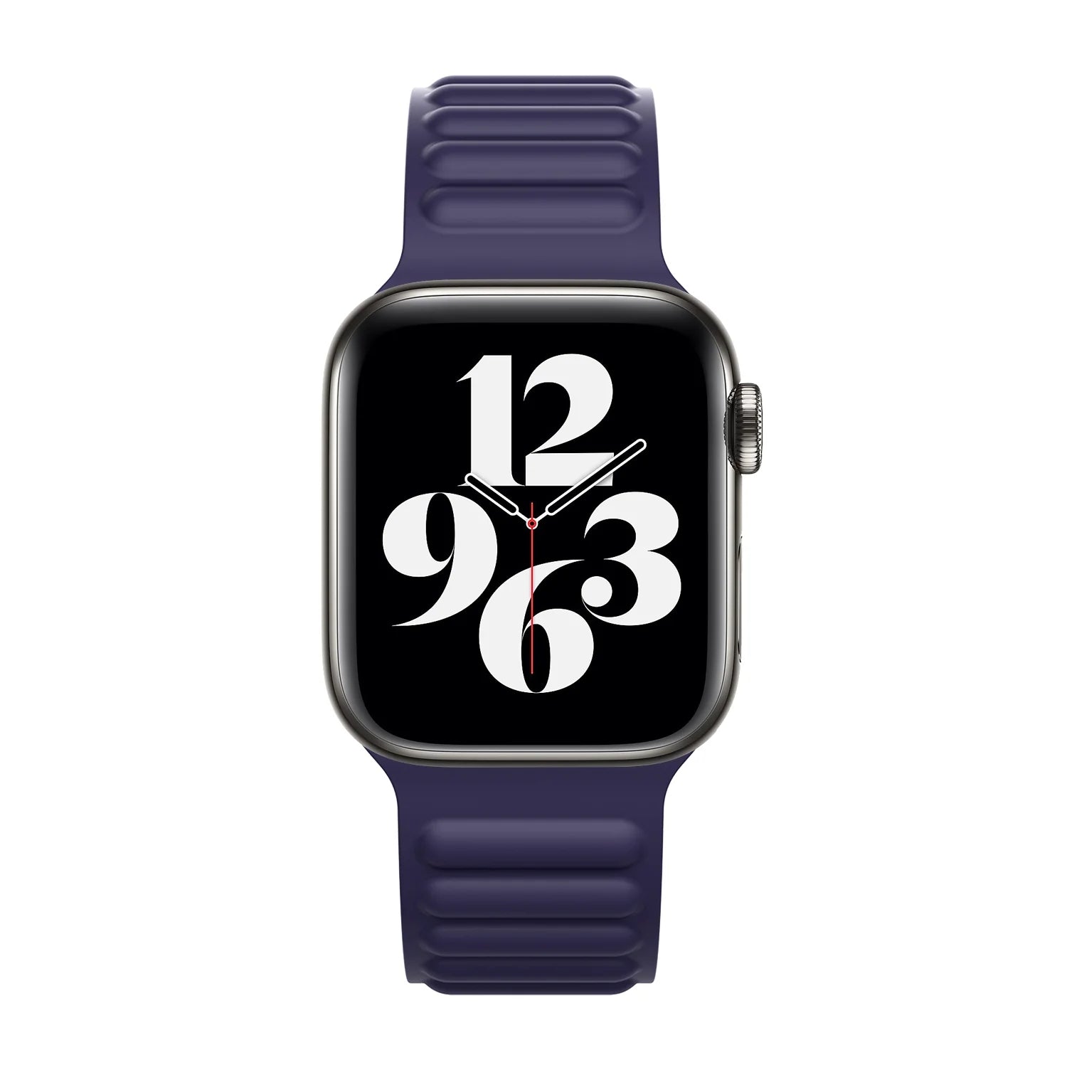 38/40/41mm Color magnetic soft silicone strap,Esuitable for Apple Watch series SE/7/6/5/4/3/2/1