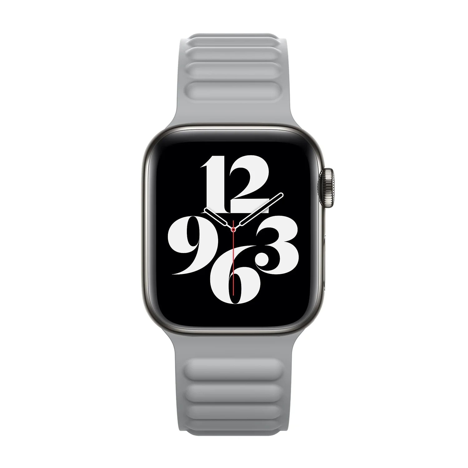 38/40/41mm Color magnetic soft silicone strap,Esuitable for Apple Watch series SE/7/6/5/4/3/2/1