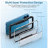 iPhone 11 Pro Max Case  with Colorful Bumper Full Body Heavy Duty Protection