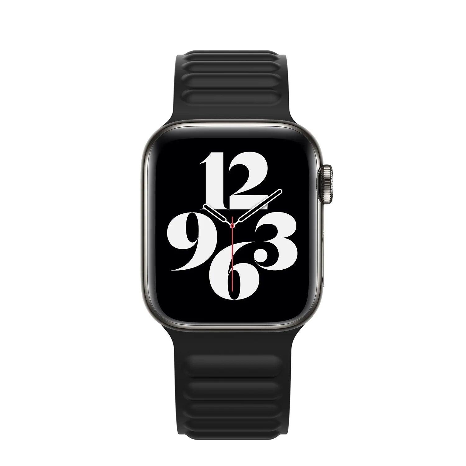 38/40/41mm Color magnetic soft silicone strap,Esuitable for Apple Watch series SE/7/6/5/4/3/2/1