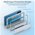 iPhone 11 Pro Max Case  with Colorful Bumper Full Body Heavy Duty Protection