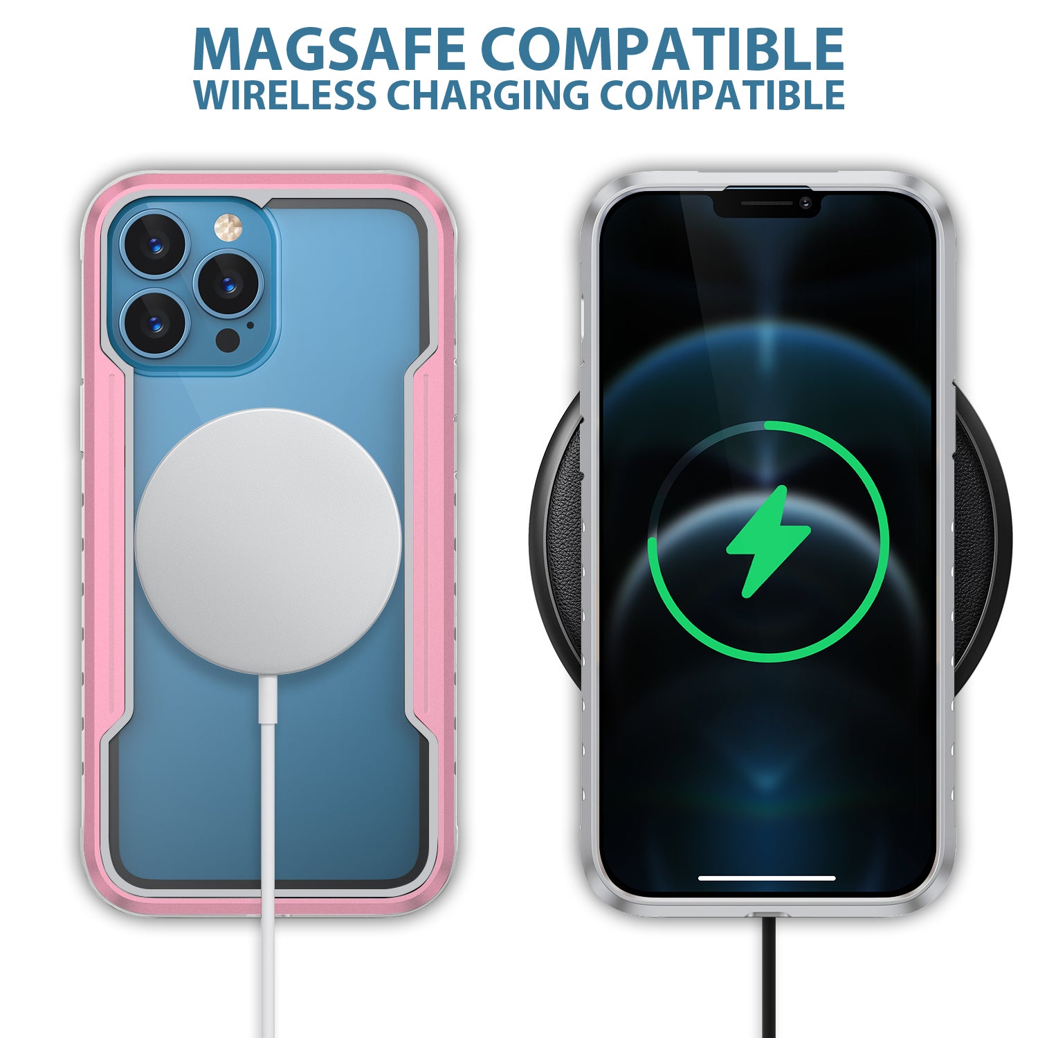 iPhone 11 Pro Max Case  with Colorful Bumper Full Body Heavy Duty Protection