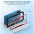 iPhone 11 Pro Max Case  with Colorful Bumper Full Body Heavy Duty Protection