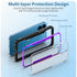 iPhone 11 Pro Max Case  with Colorful Bumper Full Body Heavy Duty Protection