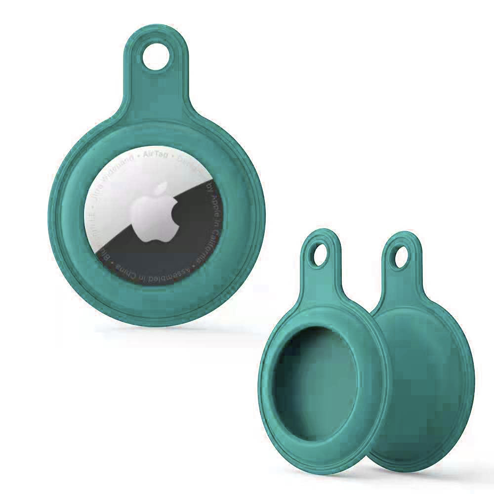 Air Tag Case Cover with Carabiner Silicone Compatible with Apple Air Tag