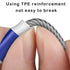 3in1 (Lightning& Type C& Micro) LED Flow Luminous Charging Cable for iPhone& Android Devices