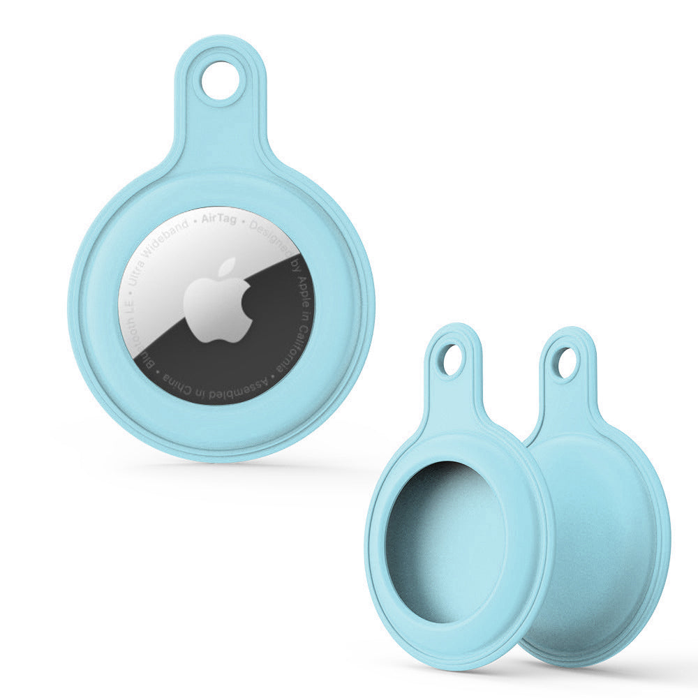 Air Tag Case Cover with Carabiner Silicone Compatible with Apple Air Tag