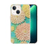 iPhone 13 Mini TPU oil painting flower shiny summer case