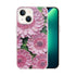 iPhone 14/13 TPU oil painting flower shiny summer case