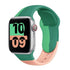 42/44/45mm Color soft silicone strap, suitable for Apple Watch Series 9/SE /7/6/ 5/ 4 /3/ 2/ 1