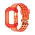 42/44/45mm Glacier transparent jelly strap,Esuitable for Apple Watch series SE/7/6/5/4/3/2/1
