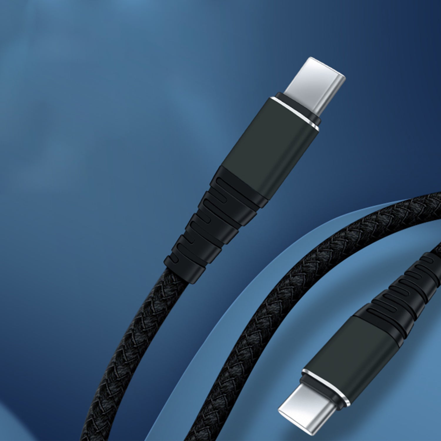 PD USB Type C to USB Type C Fast Charging Cable(3FT)