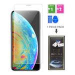 iPhone XR (6.1") Clear Tempered Glass