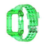 42/44/45mm Glacier transparent jelly strap,Esuitable for Apple Watch series SE/7/6/5/4/3/2/1